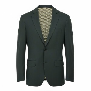 Ανδρικό σακάκι Rodolfo Valentino slim fit πράσινο.