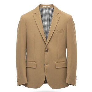 Ανδρικό σακάκι Rodolfo Valentino slim fit μπεζ.