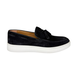 Ανδρικά loafers από Navy Suede – Made in Italy