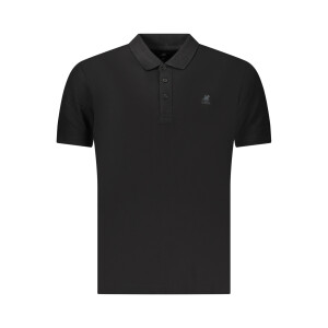 Ανδρική Μπλούζα Polo U.S. Grand Polo – Μαύρo/ Regular Fit
