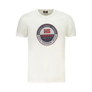 Ανδρικό T-Shirt Norway Nautical - Λευκό