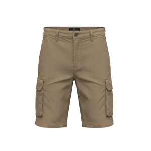 Ανδρική Βερμούδα Cargo Casual Slim Fit Ταμπά