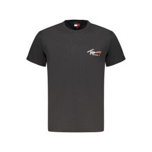 Tommy Jeans Ανδρικό T-Shirt Μαύρο