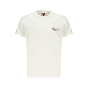 Tommy Jeans Ανδρικό T-Shirt Λευκό