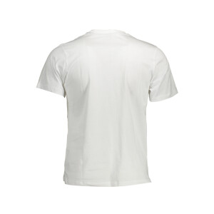 North Sails Ανδρικό Λευκό T-shirt με κοντά μανίκια και λογότυπο