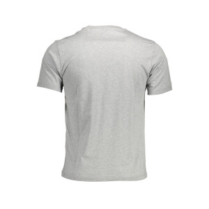North Sails ανδρικό γκρι t-shirt με κοντά μανίκια και λογότυπο