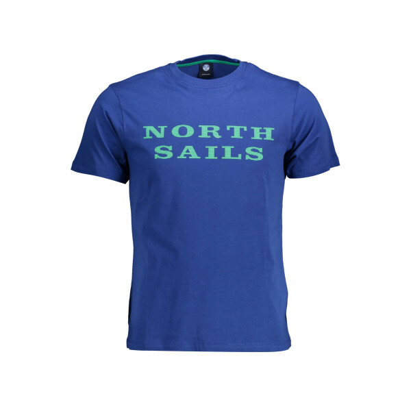 North Sails ανδρικό t-shirt σε μπλε χρώμα με κοντά μανίκια και λογότυπο