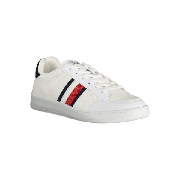 Tommy Hilfiger Ανδρικά Λευκά Sneakers με κορδόνια
