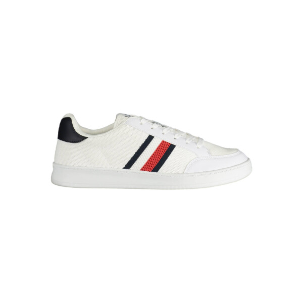 Tommy Hilfiger Ανδρικά Λευκά Sneakers με κορδόνια