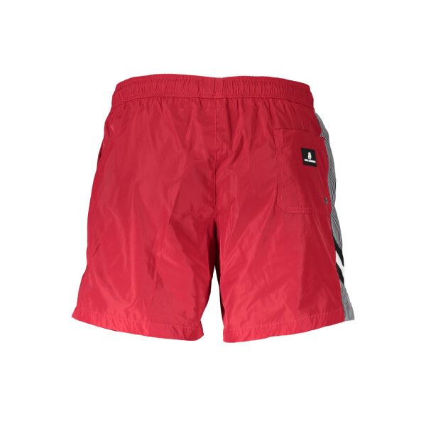 Karl Lagerfeld Beachwear Ανδρικά Κόκκινα Μποξεράκια με κορδόνια
