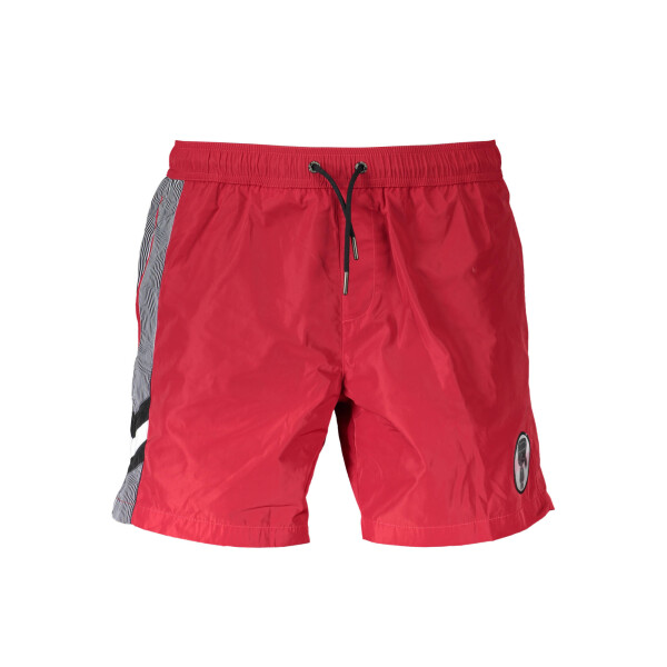 Karl Lagerfeld Beachwear Ανδρικά Κόκκινα Μποξεράκια με κορδόνια