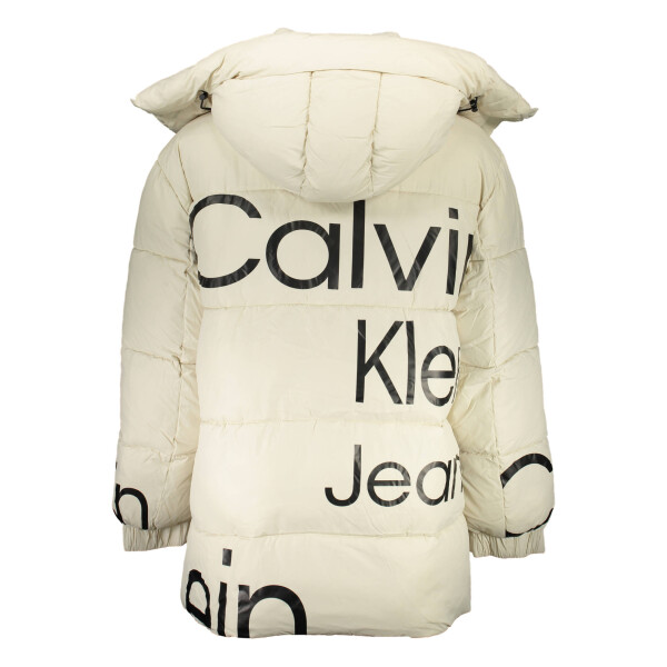 Calvin Klein Ανδρικό Μπεζ Μπουφάν με αποσπώμενη κουκούλα