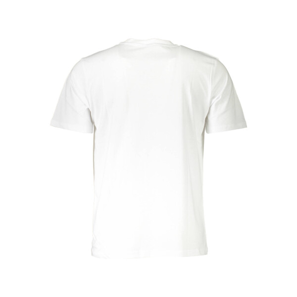 North Sails ανδρικό λευκό t-shirt με κοντά μανίκια και λογότυπο