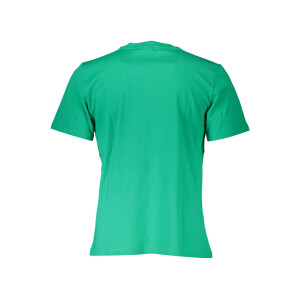 North Sails Ανδρικό Πράσινο T-shirt με στρογγυλή λαιμόκοψη και λογότυπο