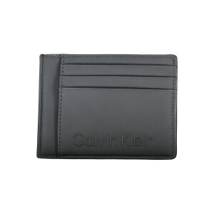 Calvin Klein ανδρικό μαύρο πορτοφόλι με λογότυπο