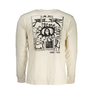 VANS ανδρικό t-shirt σε λευκό χρώμα με μακριά μανίκια και λογότυπο