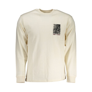 VANS ανδρικό t-shirt σε λευκό χρώμα με μακριά μανίκια και λογότυπο