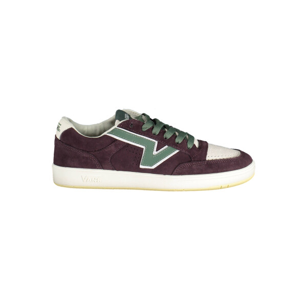 VANS Ανδρικά Μωβ Sneakers με κορδόνια και λογότυπο