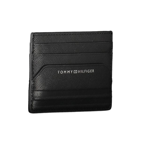 Tommy Hilfiger Ανδρικό Μαύρο Πορτοφόλι με λογότυπο