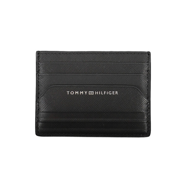 Tommy Hilfiger Ανδρικό Μαύρο Πορτοφόλι με λογότυπο