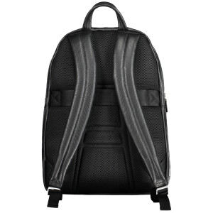 PIQUADRO Ανδρικό Μαύρο Σακίδιο Πλάτης με θήκη για laptop
