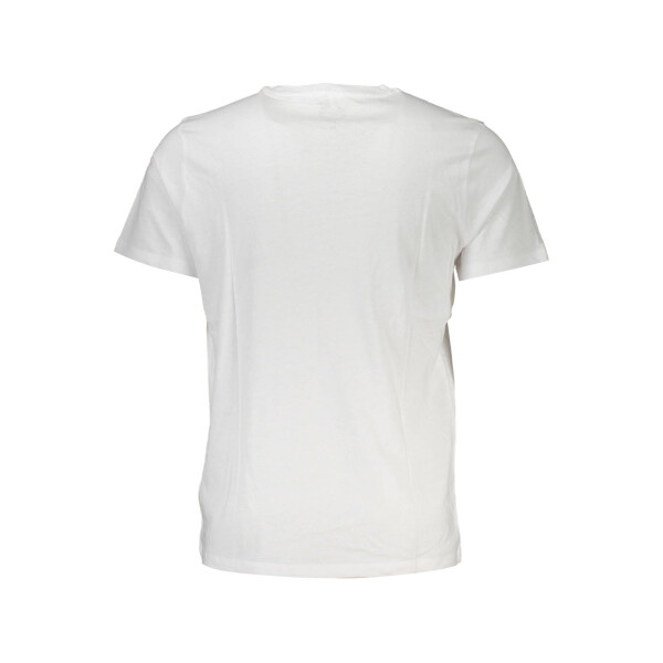 GIAN MARCO VENTURI Ανδρικό Λευκό T-Shirt με κοντά μανίκια και λογότυπο