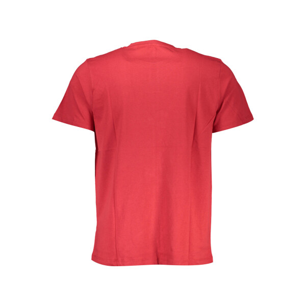GIAN MARCO VENTURI Ανδρικό Κόκκινο T-shirt με κοντά μανίκια
