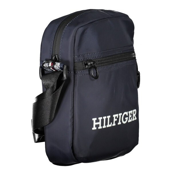 Tommy Hilfiger ανδρική τσάντα ώμου σε μπλε χρώμα με ρυθμιζόμενο ιμάντα