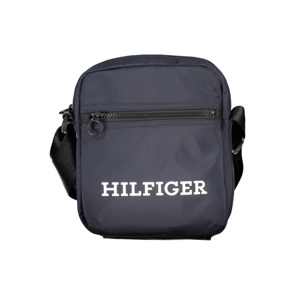 Tommy Hilfiger ανδρική τσάντα ώμου σε μπλε χρώμα με ρυθμιζόμενο ιμάντα