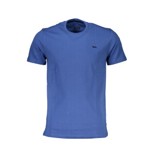 Harmont & Blaine Ανδρικό Μπλε T-shirt με κεντημένο λογότυπο