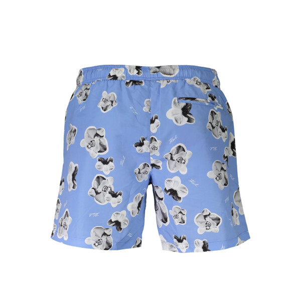 Karl Lagerfeld Beachwear Ανδρικό Μπλε Μαγιό με λογότυπο