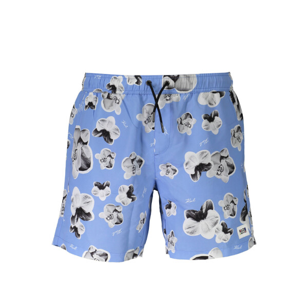 Karl Lagerfeld Beachwear Ανδρικό Μπλε Μαγιό με λογότυπο