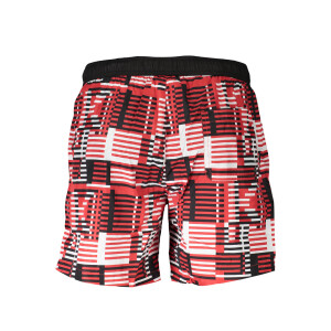Karl Lagerfeld Beachwear Ανδρικό Κόκκινο Μαγιό με λογότυπο