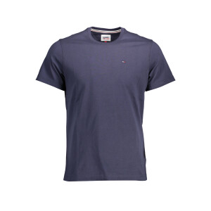 Tommy Hilfiger ανδρικό μπλε t-shirt με στρογγυλή λαιμόκοψη