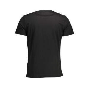 LA MARTINA Ανδρικό Μαύρο T-shirt με print λογότυπο