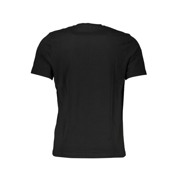 North Sails ανδρικό μαύρο t-shirt με κοντά μανίκια και λογότυπο