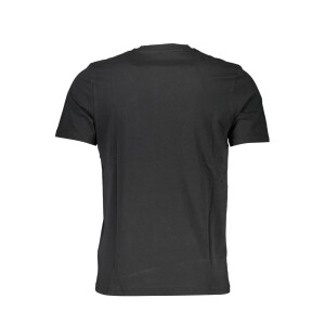 North Sails ανδρικό t-shirt σε μαύρο χρώμα με στρογγυλή λαιμόκοψη