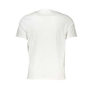North Sails Ανδρικό Λευκό T-Shirt με στρογγυλή λαιμόκοψη και λογότυπο