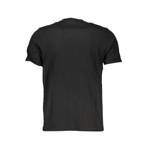 North Sails ανδρικό t-shirt σε μαύρο χρώμα με κοντά μανίκια και λογότυπο