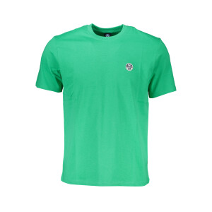 North Sails Ανδρικό Πράσινο T-shirt με στρογγυλή λαιμόκοψη