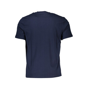 North Sails ανδρικό t-shirt σε μπλε χρώμα με κοντά μανίκια και λογότυπο