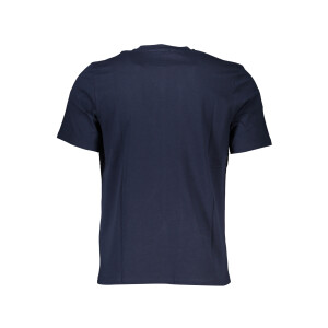 North Sails ανδρικό μπλε T-shirt με κοντά μανίκια και λογότυπο