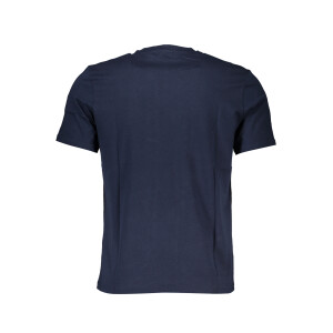 North Sails ανδρικό μπλε T-shirt με κοντά μανίκια και λογότυπο