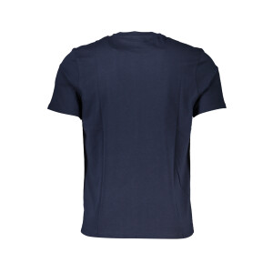 North Sails ανδρικό μπλε t-shirt με κοντά μανίκια και λογότυπο