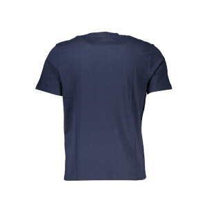 North Sails ανδρικό μπλε t-shirt με κοντά μανίκια και λογότυπο