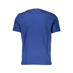 North Sails ανδρικό μπλε t-shirt με στρογγυλή λαιμόκοψη και λογότυπο