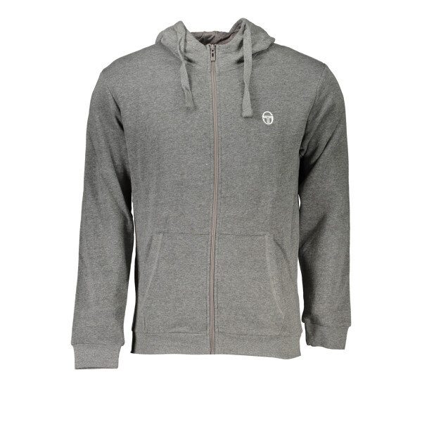 SERGIO TACCHINI Ανδρικό Γκρι Φούτερ με Φερμουάρ