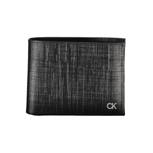 Calvin Klein Ανδρικό Μαύρο Πορτοφόλι με λογότυπο