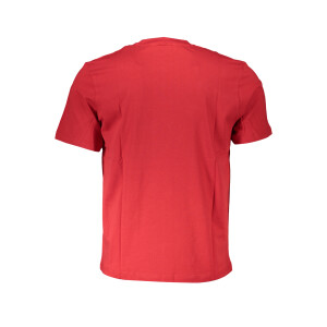 North Sails Ανδρικό Κόκκινο T-Shirt με κοντά μανίκια και λογότυπο