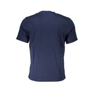 North Sails ανδρικό μπλε T-shirt με κοντά μανίκια και λογότυπο